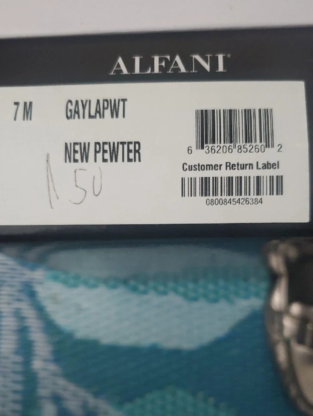 Alfani Step n Flex Metallic Pewter Buckle Loafers